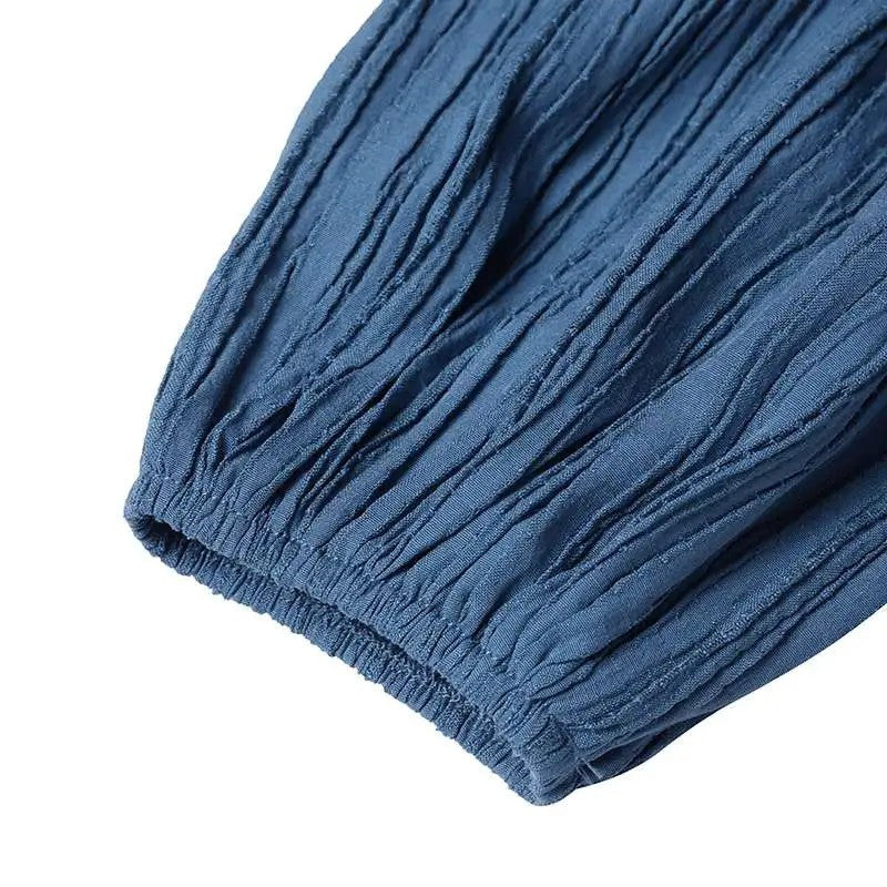 （25% Off Any Two Items）Dress Vintage Solid Ruffle Hem Sundresses