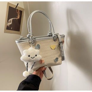 Senior sense of popularity shoulder bag large capacity commuting large bag Tote bag