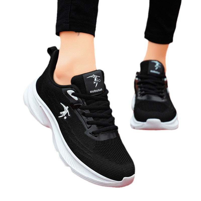 Spring and Autumn Breathable Mesh Running Shoes Lightweight Soft Bottom Casual Travel Shoes