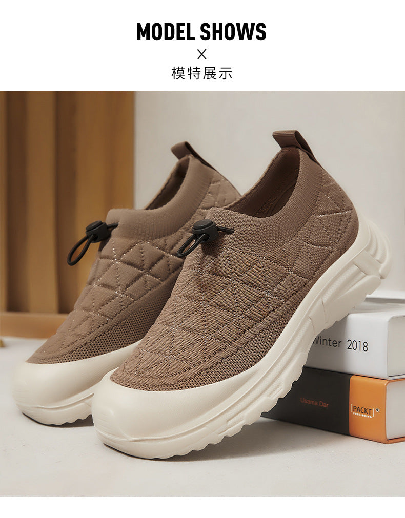 Women's shoes soft bottom not tired feet spring new a stirrup lightweight soft bottom cloth shoes