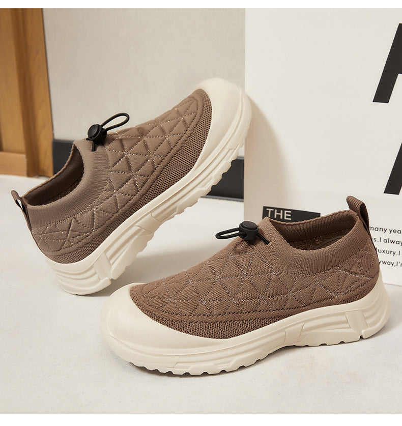 Women's shoes soft bottom not tired feet spring new a stirrup lightweight soft bottom cloth shoes