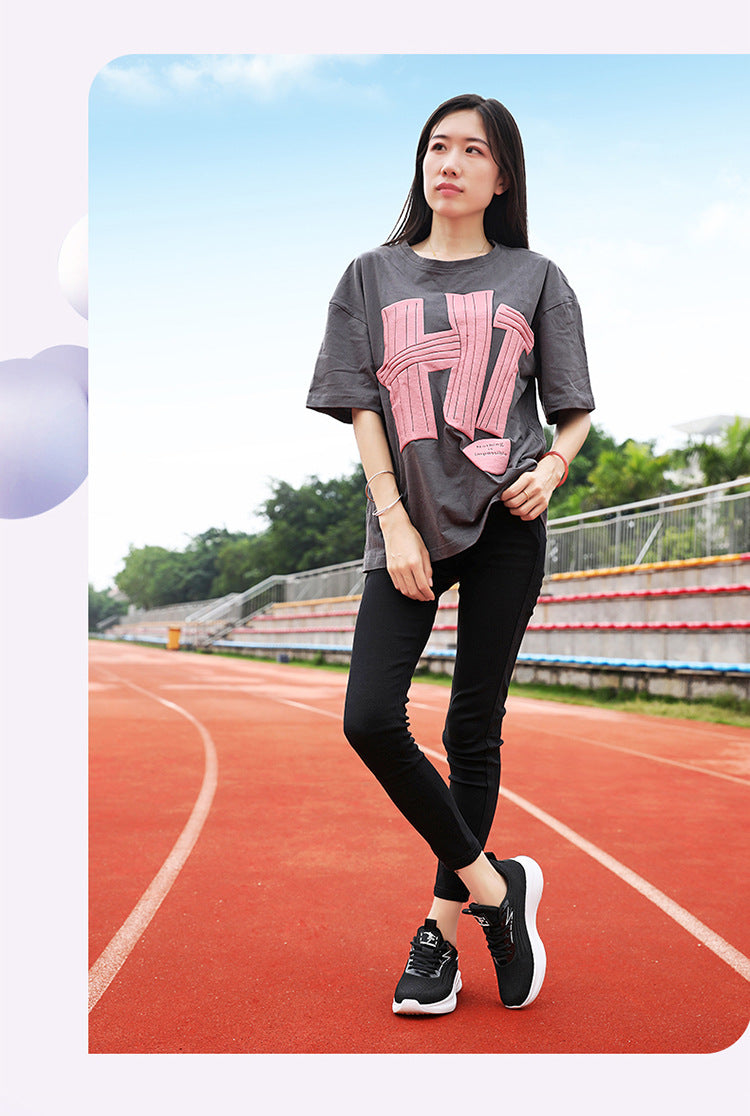 Spring and Autumn Breathable Mesh Running Shoes Lightweight Soft Bottom Casual Travel Shoes