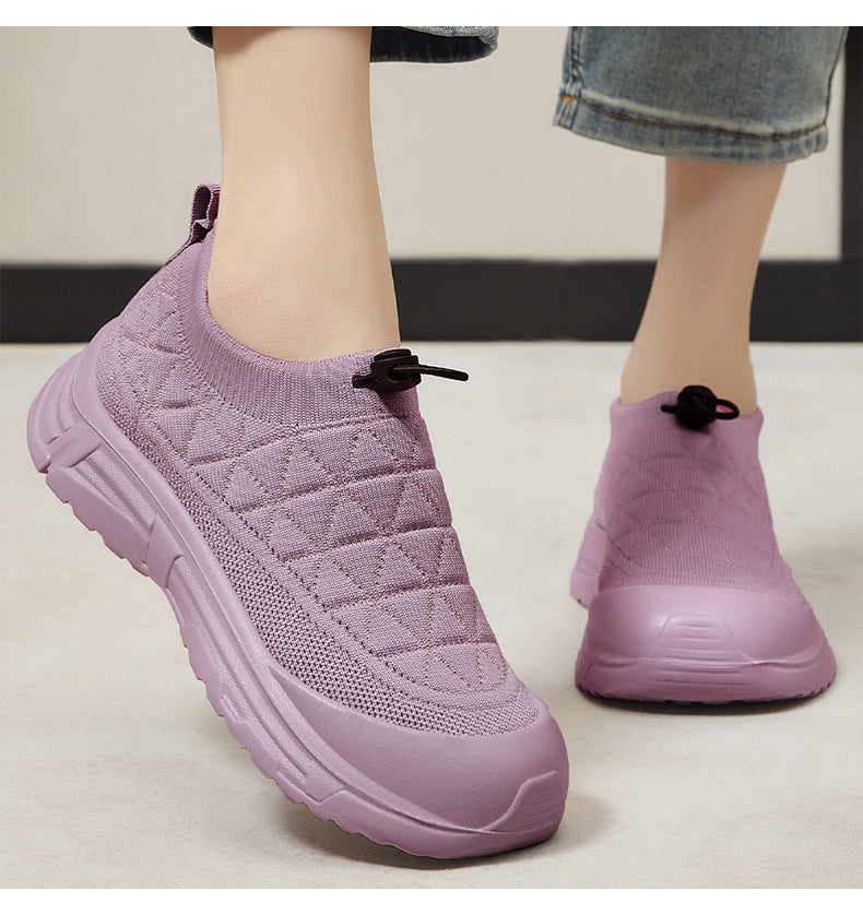 Women's shoes soft bottom not tired feet spring new a stirrup lightweight soft bottom cloth shoes