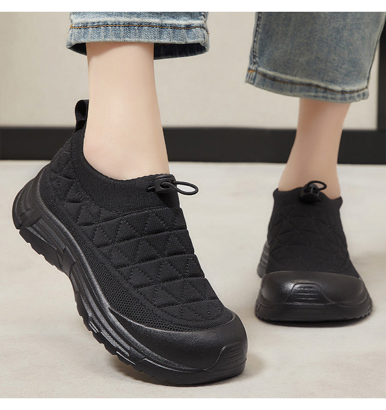 Women's shoes soft bottom not tired feet spring new a stirrup lightweight soft bottom cloth shoes