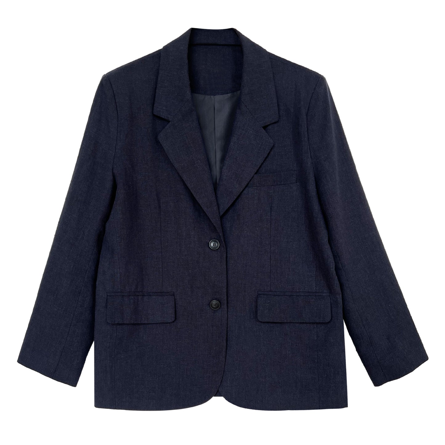 Senior sense of wear linen suit jacket women 2025 spring cotton linen small suit