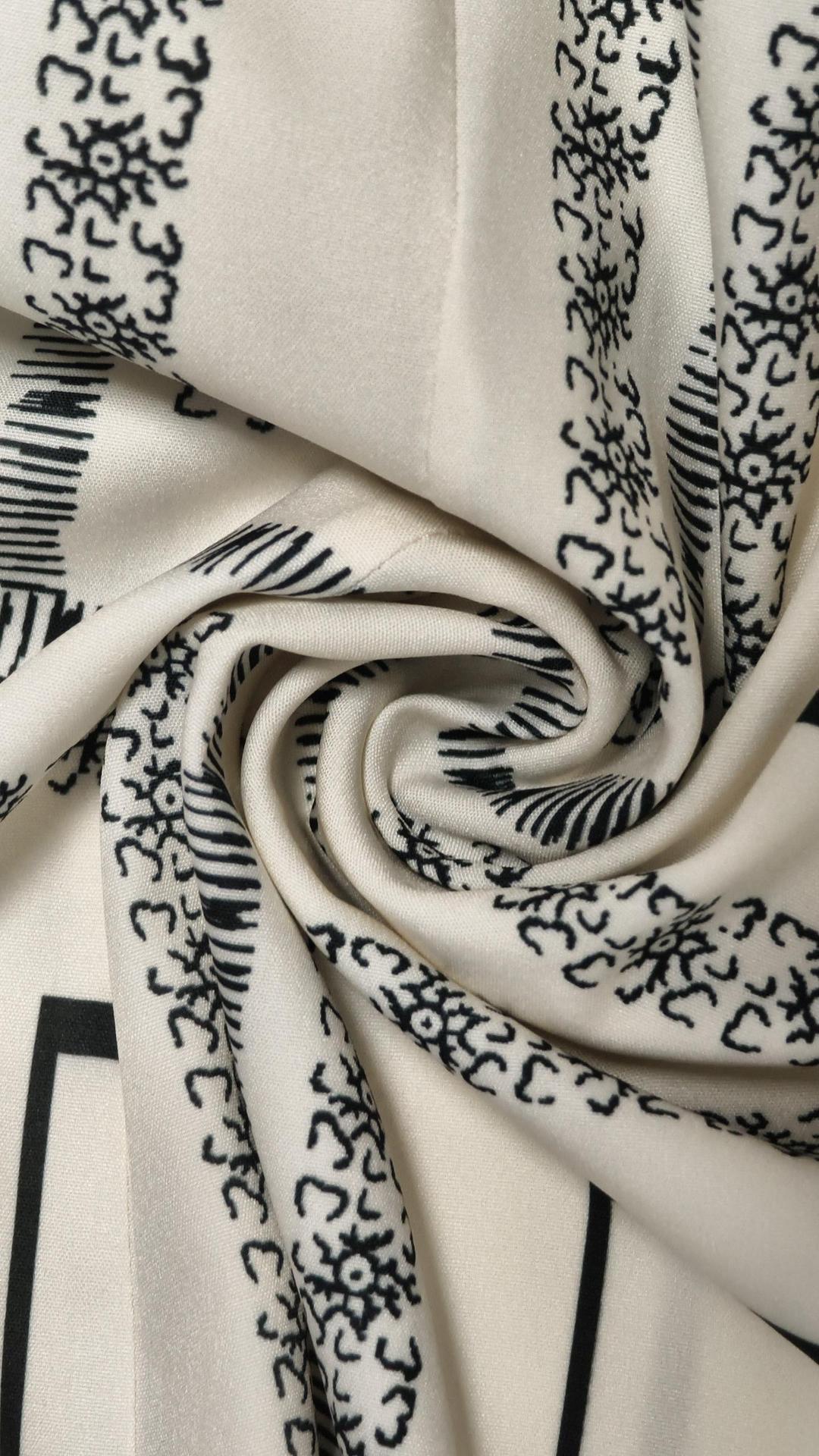 Printed long-sleeved shirt wide-legged trousers lazy style fashion suit homewear